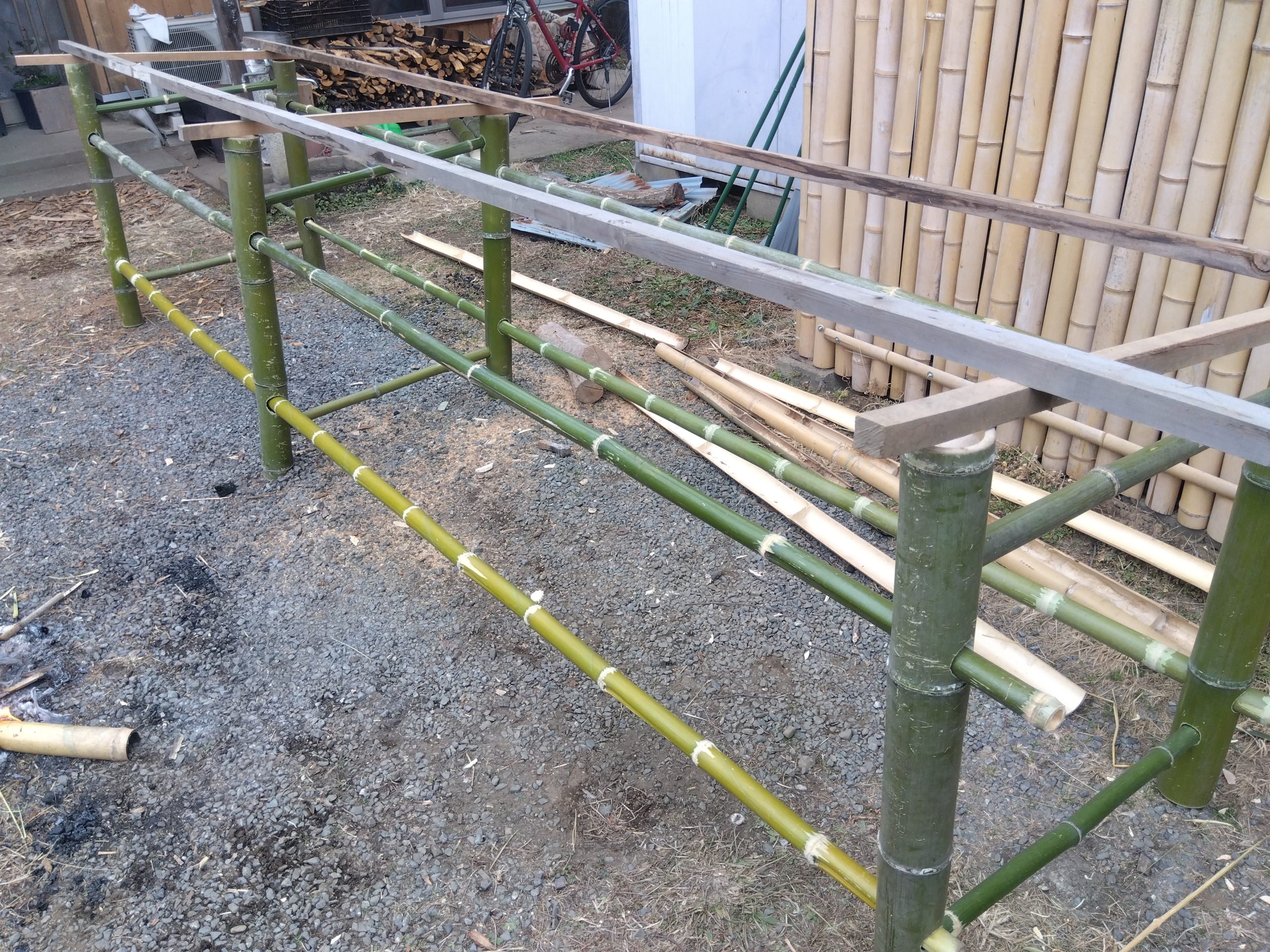 自伐型林業　竹の活用